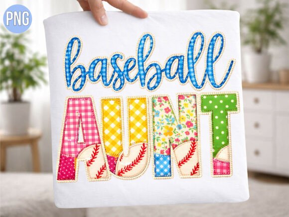 Baseball Aunt Sports Gingham PNG T-shirt: A Guide to Quality Digital Design
