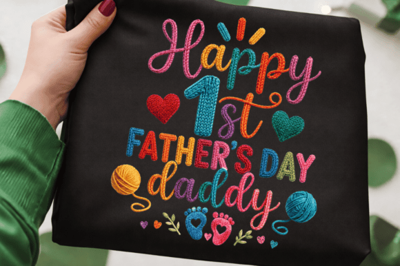 Strategic Value of the Happy 1st Father’s Day T-shirt PNG Design for Creators and Businesses