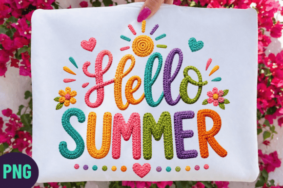 Unlocking Creative Potential with Hello Summer Faux Yarn PNG