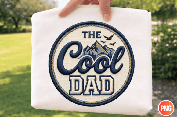 Unlocking Creativity: A Guide to Using The Cool Dad Badge Vintage PNG for Sublimation and DIY Projects