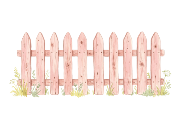 Wooden Picket Png Fairy Garden Png: Elevating Digital Craft with Whimsical Design